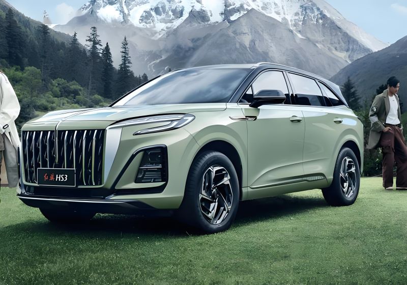 hongqi hs3 2024 appearance