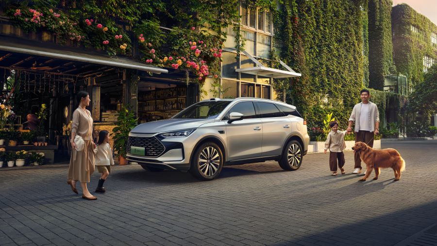 byd tang dm-i 115km flagship 2025 appearance